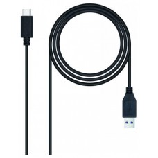 CABLE USB 3.1 GEN2 10GBPS 3A TIPO USB-CM-AM NEGRO 1.5M