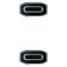 CABLE USB 3.1 GEN2 5A USB-C/M-USB-C/M NEG/GR 1.5 M