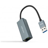 CONVERSOR USB 3.0 ETHERNET GB Mbps GRIS 15 CM