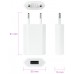 CARGADOR USB IPHONE IPOD 5V-1A  MINI BLANCO NANOCABLE