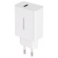 Nanocable Cargador 1 x USB 5V-2.1A Blanco