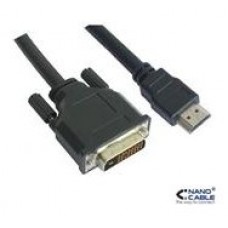 Nanocable - Cable DVI a HDMI DVI18+1/M-HDMI A/M 5m