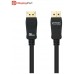 CABLE DISPLAYPORT 1.4 DP/M-DP/M NEGRO 0.5 M NANOCABLE (Espera 4 dias)