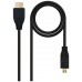 CABLE MICRO HDMI V1.4 ALTA VELOCIDAD HEC AM-DM 1.8 M