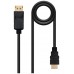 CABLE CONVERSOR DP A HDMI , DP/M-HDMI/M, 5M NANO (Espera 4 dias)