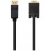 CABLE CONVERSOR DP A VGA DPM - VGAM NEGRO 2.0 M