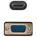 NANOCABLE CABLE CONVERSOR VGA/M A HDMI/M, NEGRO, 1,8M NANOCABLE CABLE CONVERSOR VGA/M A HDMI/M, NEGRO, 1,8M