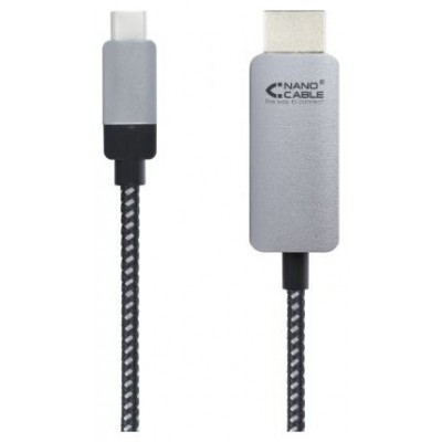 Nanocable Cable Conversor USB-C/M a HDMI/M 3 M