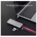 HUB USB-C 3xUSB-A+2xHDMI+RJ45+TF+SD+USB-C PD 100W NANOCABLE (Espera 4 dias)