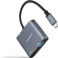 CONVERSOR USB-C A HDMI/H-VGA/H-USB-A/H-USB-C/H CONVERSOR USB-C A HDMI/H-VGA/H-USB-A/H-USB-C/H