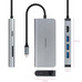 Nanocable Hub 8en1 USB-A+HDMI+USB-C PD+RJ45+TF+SD