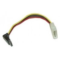 CABLE SATA ALIMENTACION CODADO 5.25MOLEX 4PIN M-SATAH