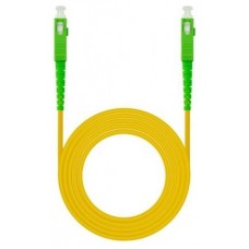 CABLE FIBRA SC/APC-SC/APC MONOMODO LSZH AMARIL.100M NANOCABLE (Espera 4 dias)