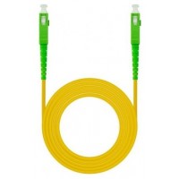 CABLE DE FIBRA OPTICA SC/APC A SC/APC SIMPLEX LSZH 120 M AMARILLO NANOCABLE (Espera 4 dias)