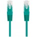 CABLE DE RED LATIGUILLO RJ45 UTP CAT6 AWG24 0.30 M VERDE NANOCABLE (Espera 4 dias)