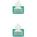 CABLE DE RED LATIGUILLO RJ45 UTP CAT6 AWG24 0.30 M VERDE NANOCABLE (Espera 4 dias)