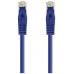 CABLE DE RED LATIGUILLO RJ45 UTP CAT6A AWG24 1 M AZUL NANOCABLE (Espera 4 dias)