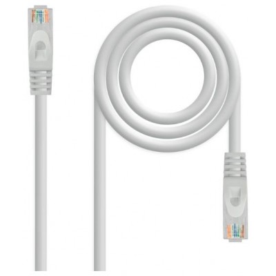CABLE RED LATIGUILLO RJ45 LSZH CAT.6A UTP AWG24 GRIS