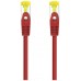 CABLE RED LATIGUILLO RJ45 CAT.6A LSZH SFTP AWG26, 0.30M ROJO NANOCABLE (Espera 4 dias)