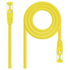 CABLE DE RED LATIGUILLO RJ45 SFTP CAT6A AWG26 2 M AMARILLO NANOCABLE (Espera 4 dias)