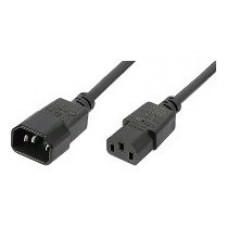 NANOCABLE CABLE ALIMENTACION CPU, C13/H-C14/M, NEGRO, 1.5M