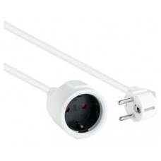 CABLE ALIMENTACION ALARGADOR SCHUKO 5M BLANCO NANOCABLE (Espera 4 dias)