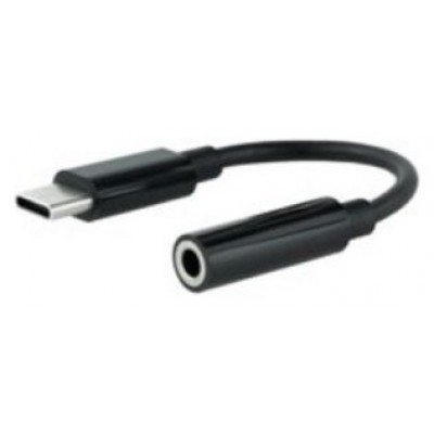 CABLE ADAPTADOR DE USB-C A JACK 3.5 NEGRO NANOCABLE