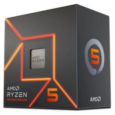 Cpu Amd Am5 Ryzen 5 7600 3.6ghz - 5.2ghz 6 Core 3mb