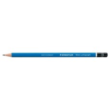 LAPIZ GRAFITO MARS LUMOGRAPH 100, GRAD. 9H STAEDTLER 100-9H (MIN12) (Espera 4 dias)