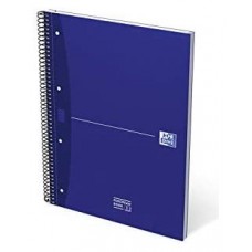 CUADERNO EUROPEANBOOK 1 TAPA EXTRADURA A4+ 80 HOJAS 5X5 COLOR AZUL ESSENTIALS OXFORD 100430421 (MIN5) (Espera 4 dias)