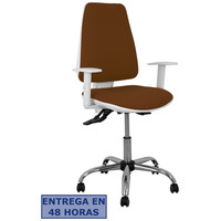 PIQUERAS Y CRESPO Silla Elche blanca asincro bali marron oscuro brazos regulables ruedas de parque PIQUERAS Y CRESPO Silla Elche blanca asincro bali marron oscuro brazos regulables ruedas de parque