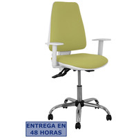 PIQUERAS Y CRESPO Silla Elche blanca asincro bali verde oliva brazos regulables ruedas de parque PIQUERAS Y CRESPO Silla Elche blanca asincro bali verde oliva brazos regulables ruedas de parque
