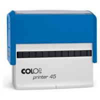 SELLO DE ENTINTAJE 25X82MM PRINTER 45 AZUL COLOP 102771 (Espera 4 dias)