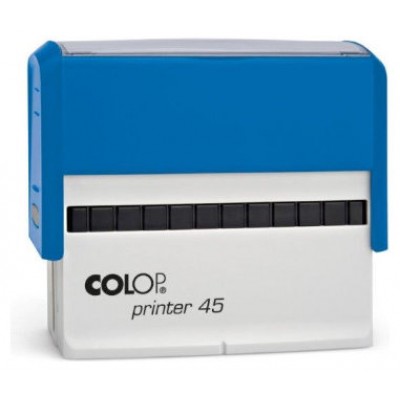 SELLO DE ENTINTAJE 25X82MM PRINTER 45 AZUL COLOP 102771 (Espera 4 dias)