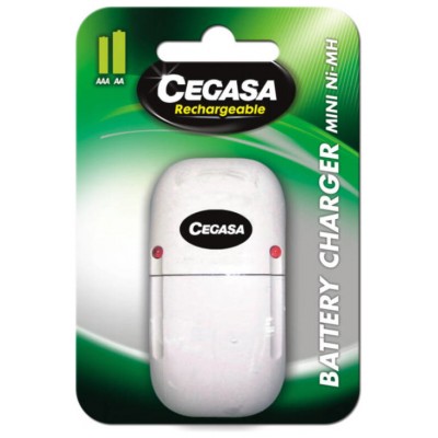 CEGASA CARGADOR MINI COMPACTO BLANCO