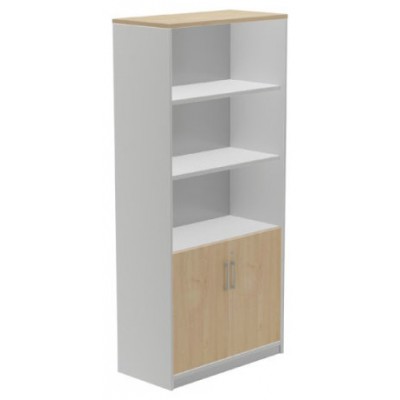 ARMARIO ALTO CON PUERTAS BAJAS 195x90x45 ESTRUCTURA ALUMINIO/PUERTAS ROBLE ROCADA 1103AB08V24 (Espera 4 dias)