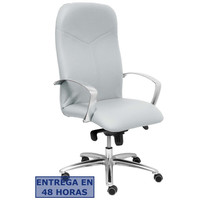 PIQUERAS Y CRESPO Sillon Caudete similpiel gris claro PIQUERAS Y CRESPO Sillon Caudete similpiel gris claro