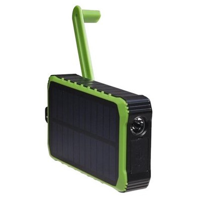 POWEBANK DENVER SOLAR DE 10000MAH CON MANIVELA MANUAL POWEBANK DENVER SOLAR DE 10000MAH CON MANIVELA MANUAL