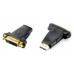 ADAPTADOR HDMI  EQUIP MACHO - DVI -D HEMBRA 118909