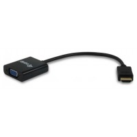 ADAPTADOR HDMI MACHO A VGA HEMBRA CON AUDIO JACK 3.5