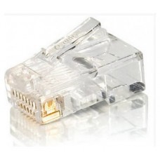 KIT 100 CONECTORES RJ45  EQUIP CATEGORIA 5e  121140