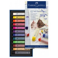 ESTUCHE 12 BARRAS SOFT PASTEL FABER CASTELL 128312 (Espera 4 dias)