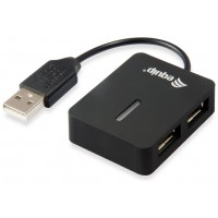 Hub Usb 2.0 Equip Life A 4xusb-a Mini Hub Travel