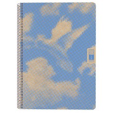 CUADERNO ESPIRAL DIN-A4 RECICLADO FSC 80 HOJAS 80G. CUADRÍCULA 5X5. 4 ELEMENTS - AIR ESCOLOFI 130100300 (MIN5) (Espera 4 dias)