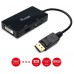 ADAPTADOR DISPLAYPORT A VGA / HDMI / DVI EQUIP 133441