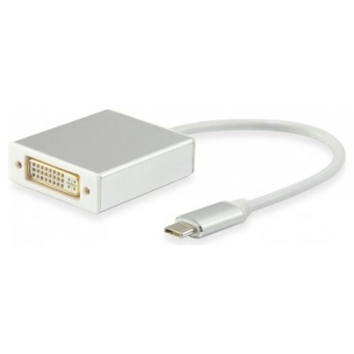 ADAPTADOR USB-C EQUIP 133453 A 1xDVI-I HEMBRA 0,15M