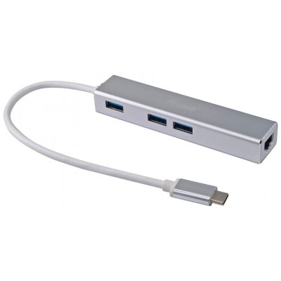 Adaptador Usb-c Equip 133481 A 3xusb-a 3.0 1x1gb Rj45