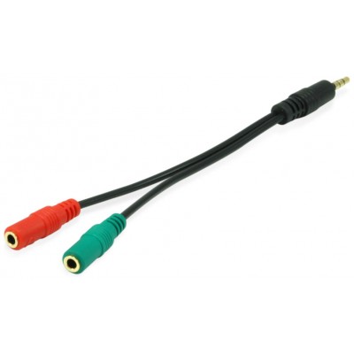 CABLE DUPLICADOR AUDIO JACK 3.5MM 1 MACHO A DOS