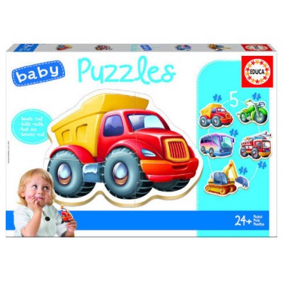 BABY PUZZLE VEHICULOS +24M EDUCA BORRAS 14866 (Espera 4 dias)