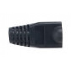 Kit 100 Unidades Capuchon Rj45 Color Negro